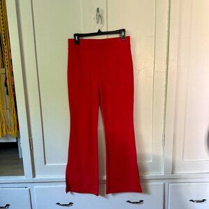 Maeve x Anthropologie Flare Pants Red
